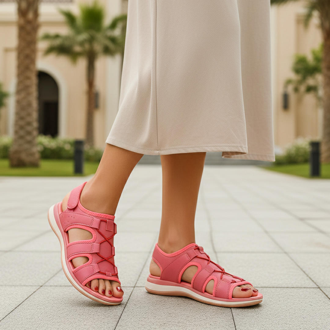 Women's Orthopedic Sandals - Summer Comfort - Breathable Support