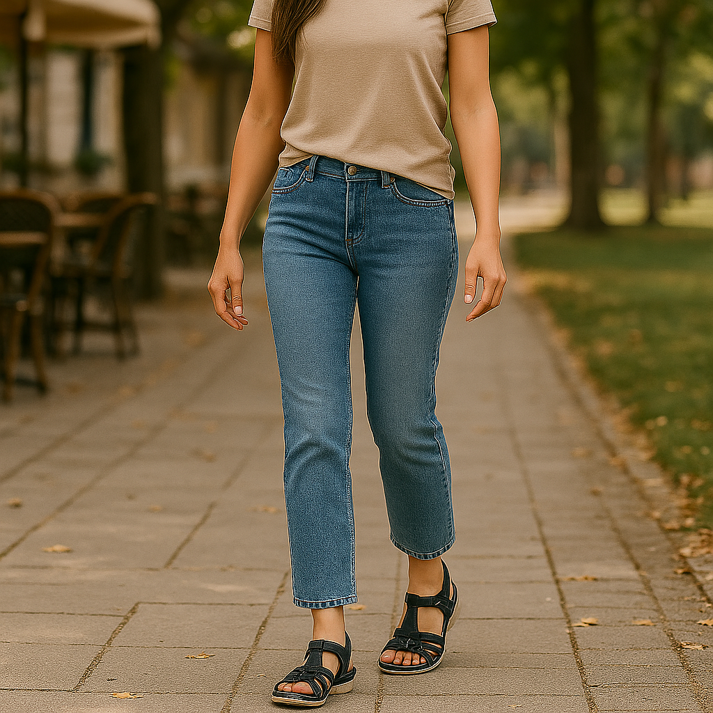 Ursula - Women's Orthopedic Leather Sandals - Arch Support