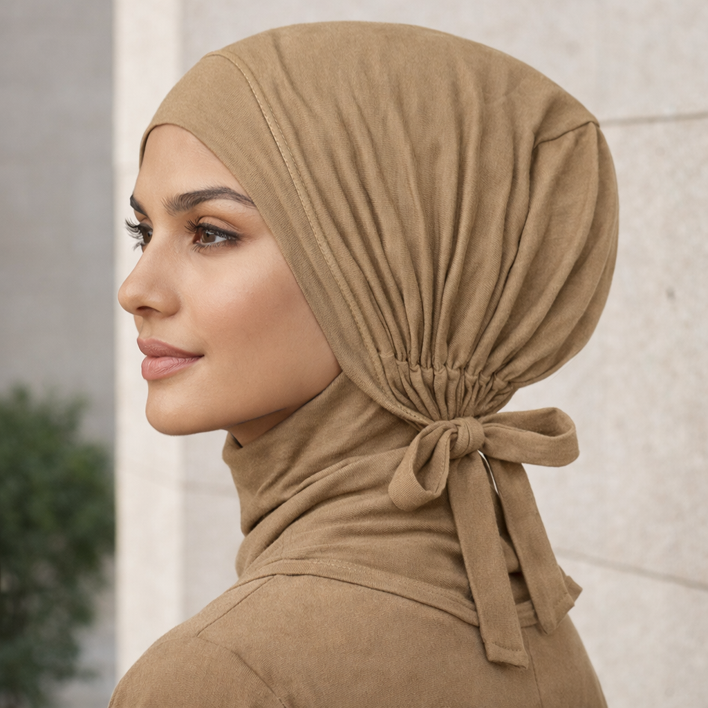 Soft Modal Inner Hijab Turban Cap