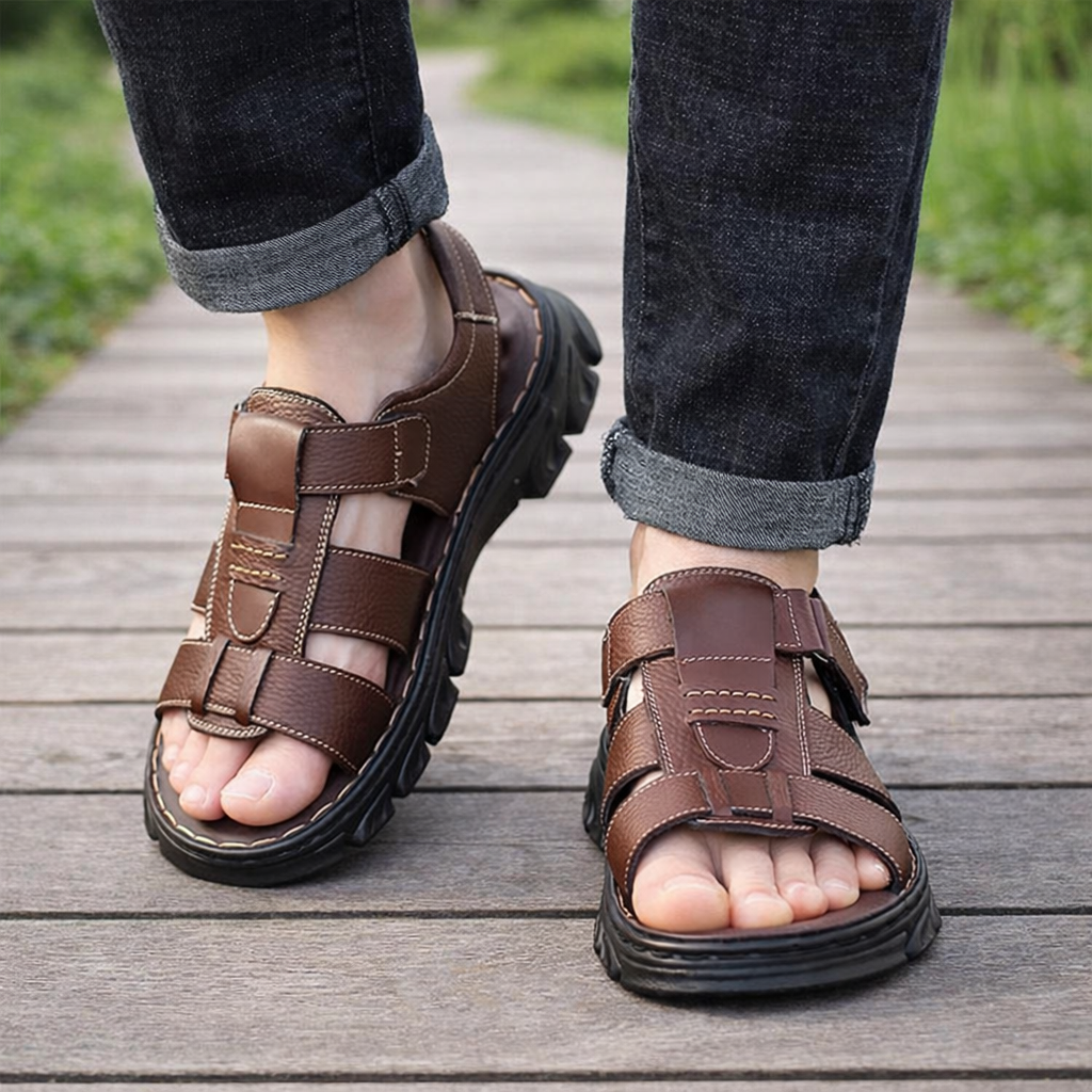 Thijs - Men’s Orthopedic Leather Sandals