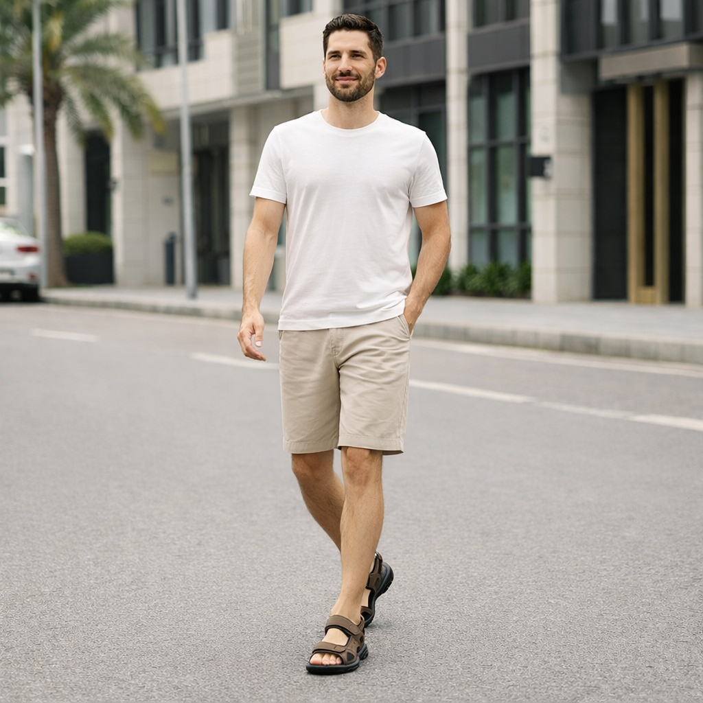 Classic Men's Sandals - Summer Style - Comfortable Fit