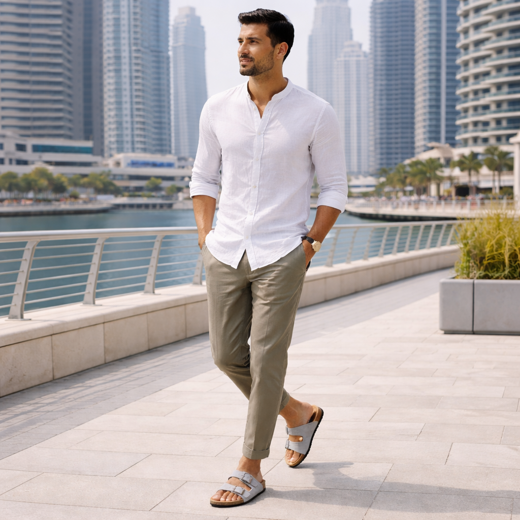 Solaro - Men’s Leather Summer Sandals