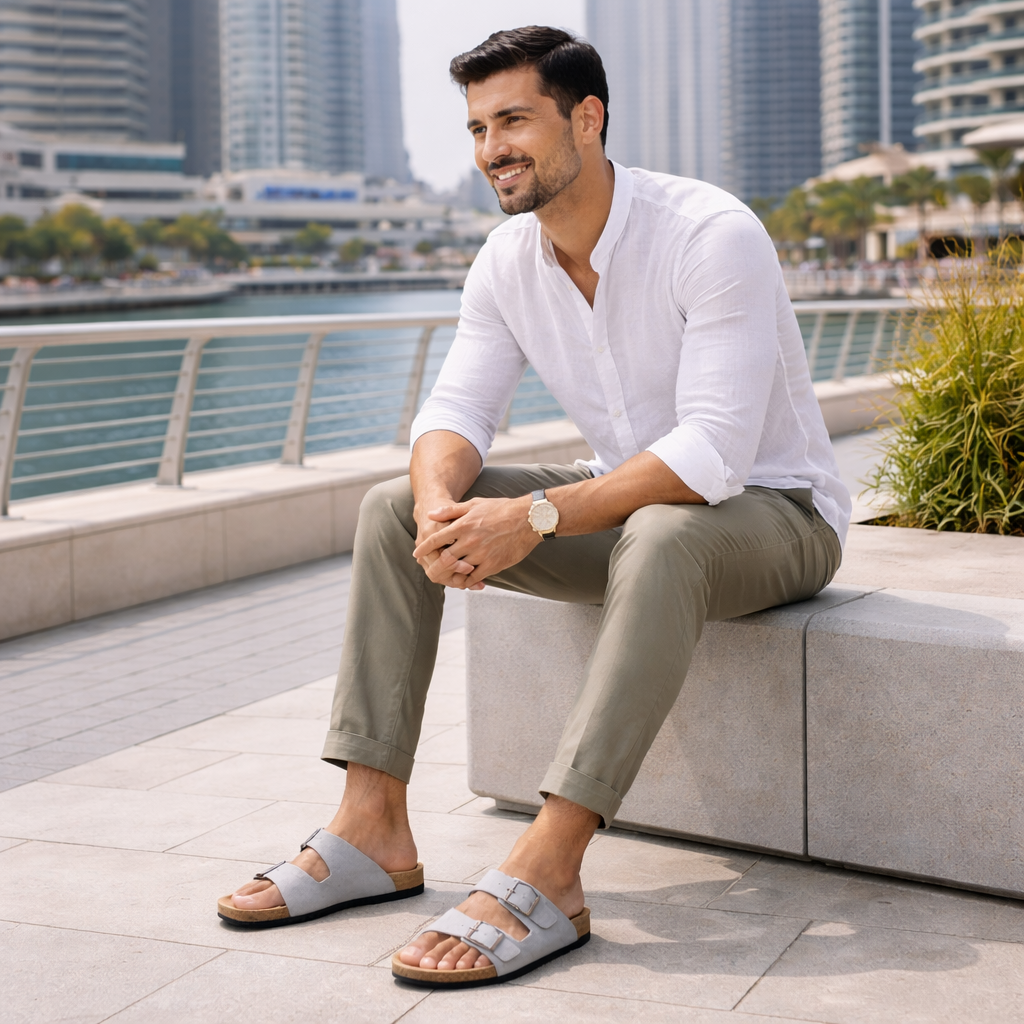 Solaro - Men’s Leather Summer Sandals