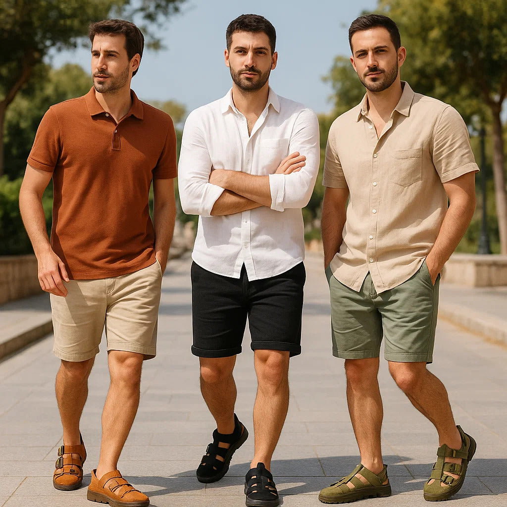 Emko - Men's Breathable Summer Sandals - Lightweight and Comfortable